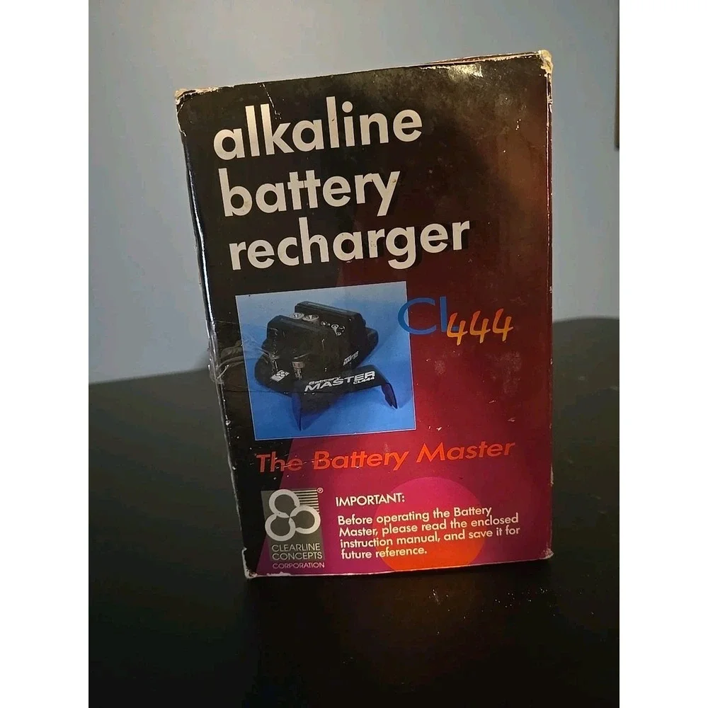 clear concepts alkaline battery Recharger The Battery Master CL444